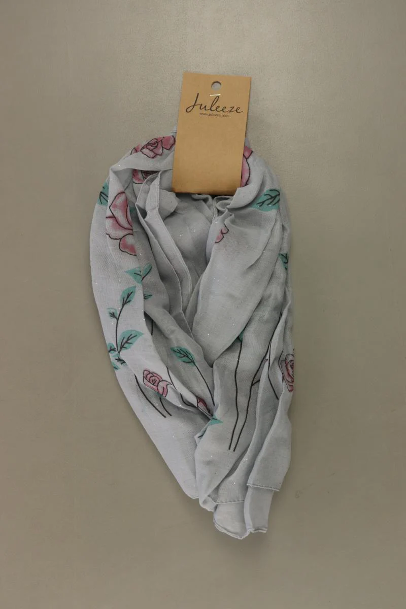 Juleeze Tuch mit Blumenmuster blau