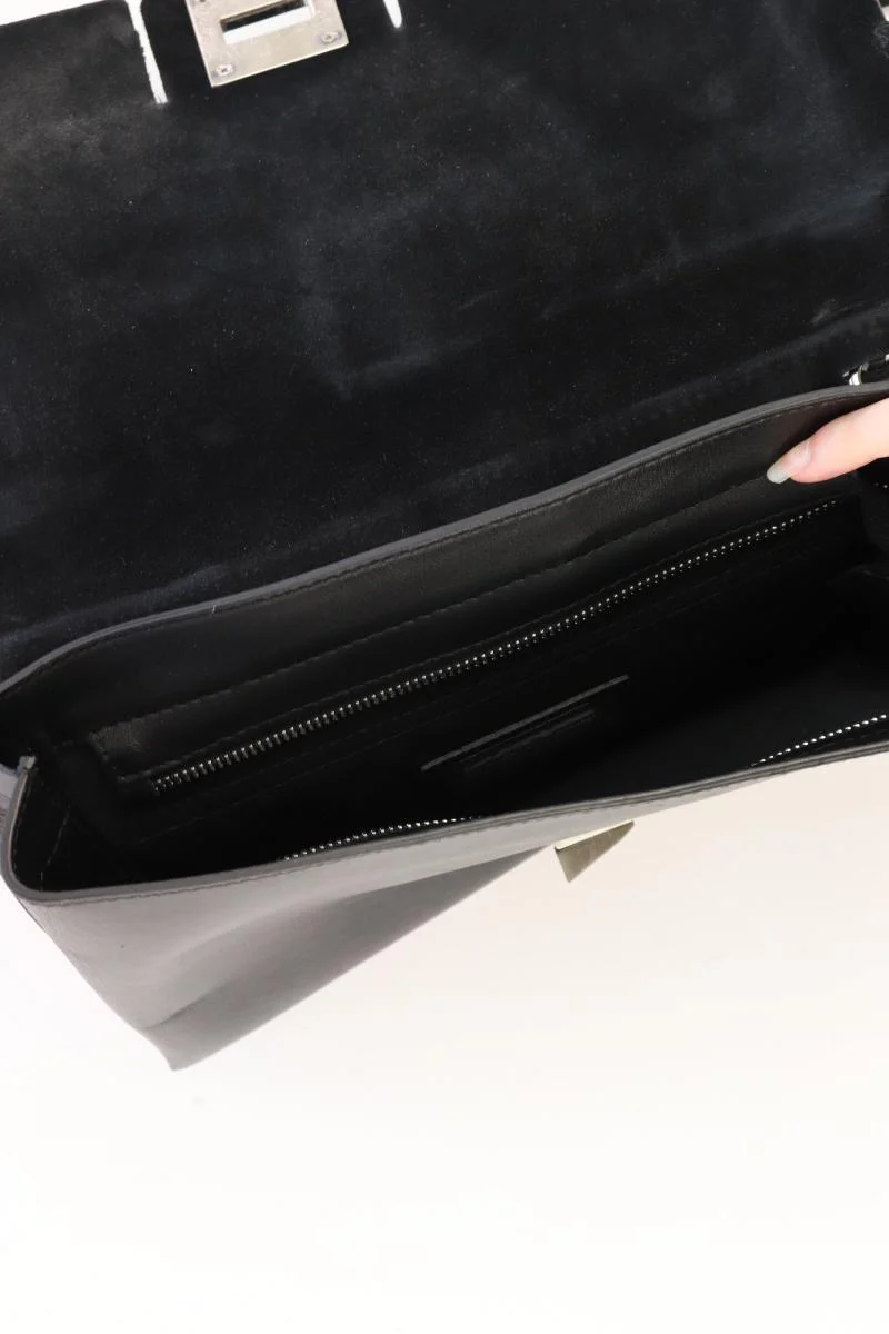Gianni Chiarini Umhängetasche schwarz aus Leder - Image 3