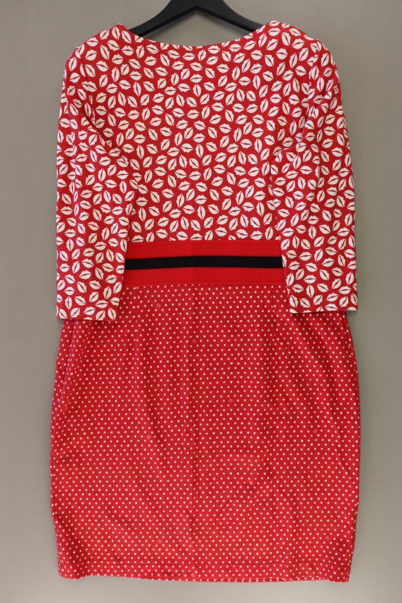 Riani Midikleid Gr. 44 3/4 Ärmel rot aus Viskose - Image 2