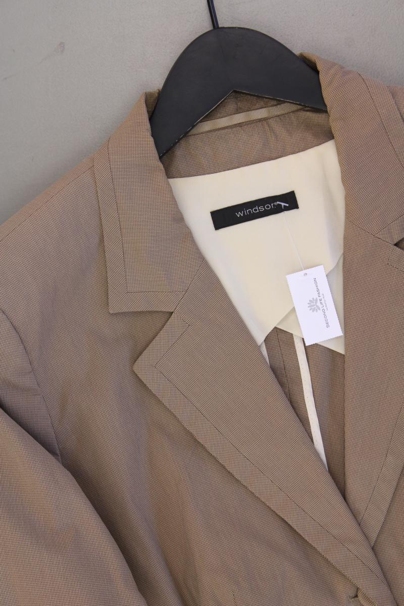 Windsor Regular Blazer Gr. 42 braun aus Baumwolle - Image 2