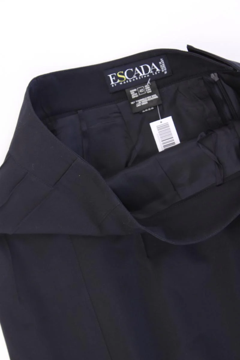Escada Margaretha Ley Wollrock Gr. 40 Vintage blau aus Schurwolle - Image 2