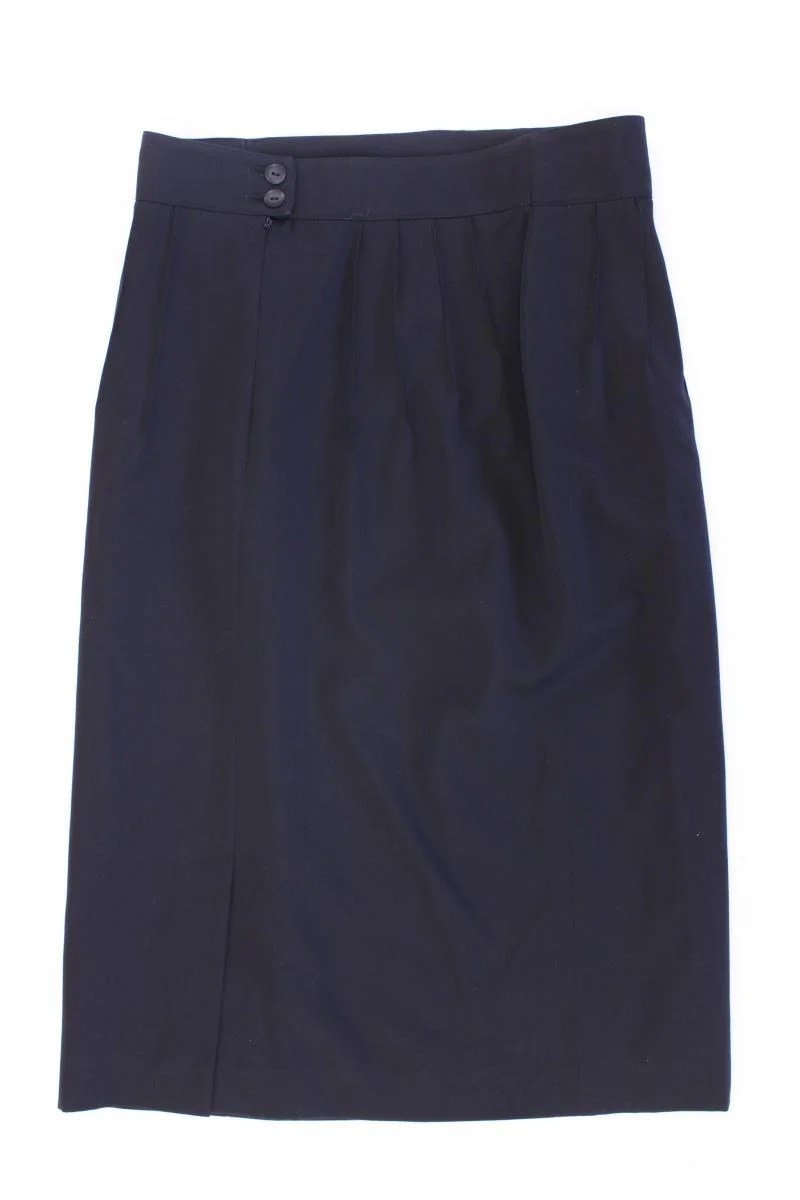 Escada Margaretha Ley Wollrock Gr. 40 Vintage blau aus Schurwolle - Image 3