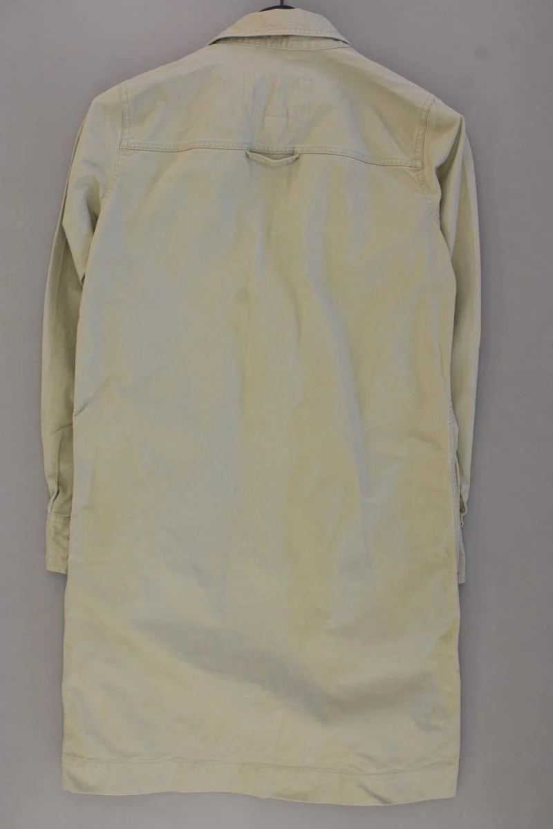 Gant by Michael Bastian Kleid Gr. 34 Langarm olivgrün aus Baumwolle - Image 3