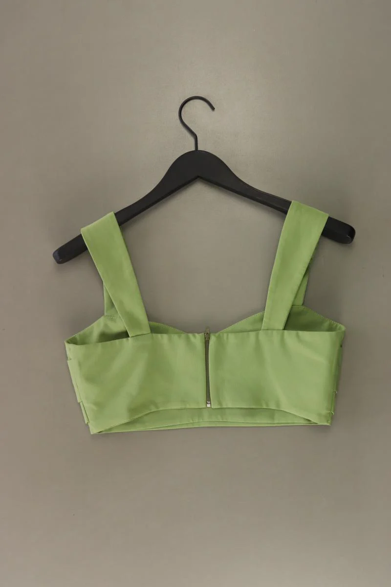 Mind Matter Crop Top Gr. M olivgrün aus Polyester - Image 2