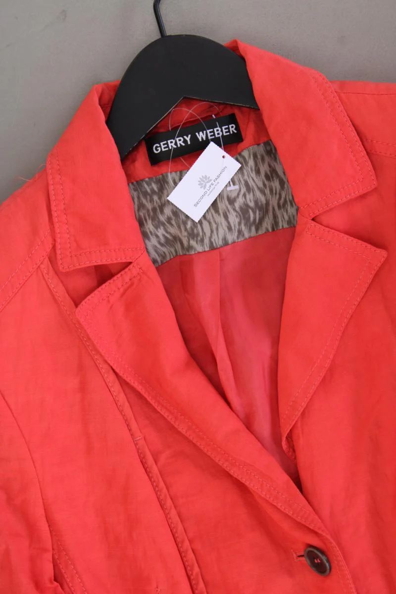 Gerry Weber Regular Blazer Gr. 42 orange aus Polyester - Image 2