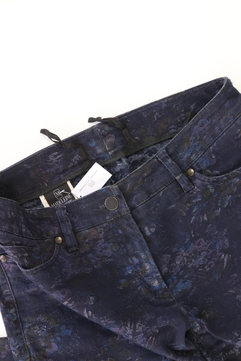 Madeleine Five-Pocket-Hose Gr. 36 blau aus Baumwolle - Image 3