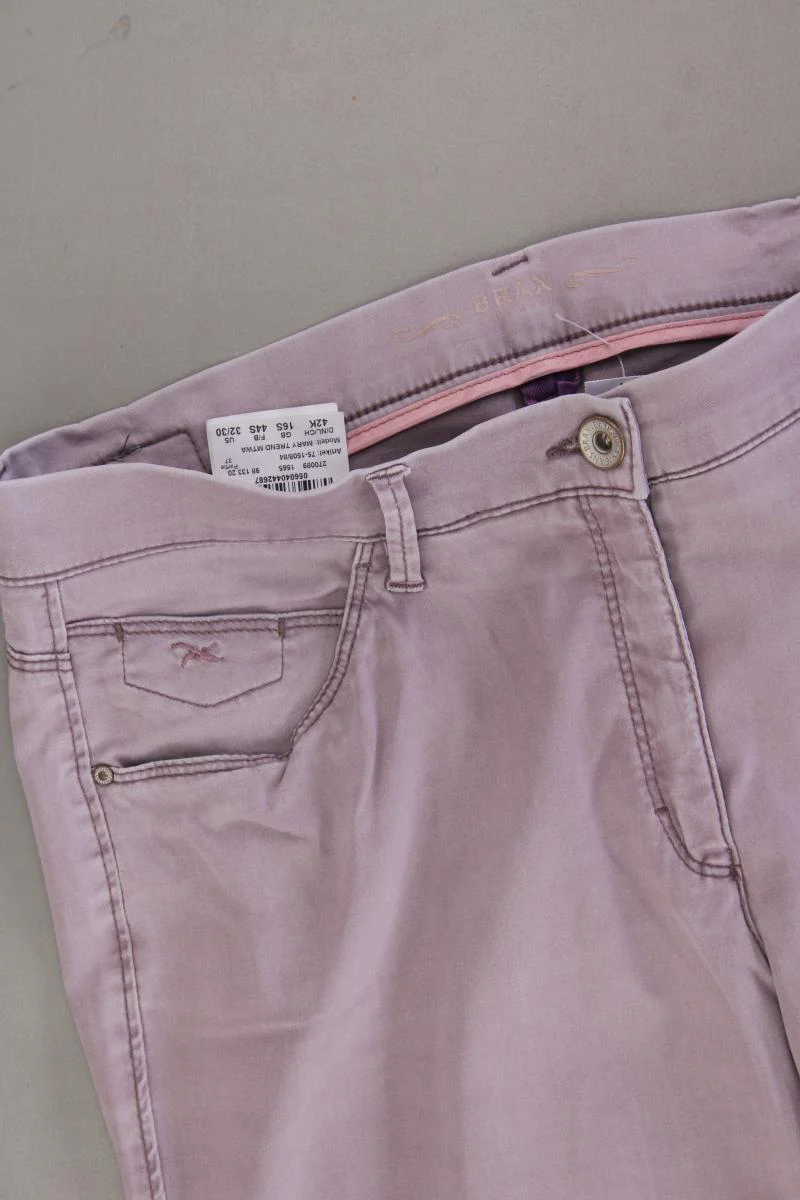 Brax Skinny Jeans Gr. 42 lila aus Lyocell - Image 2
