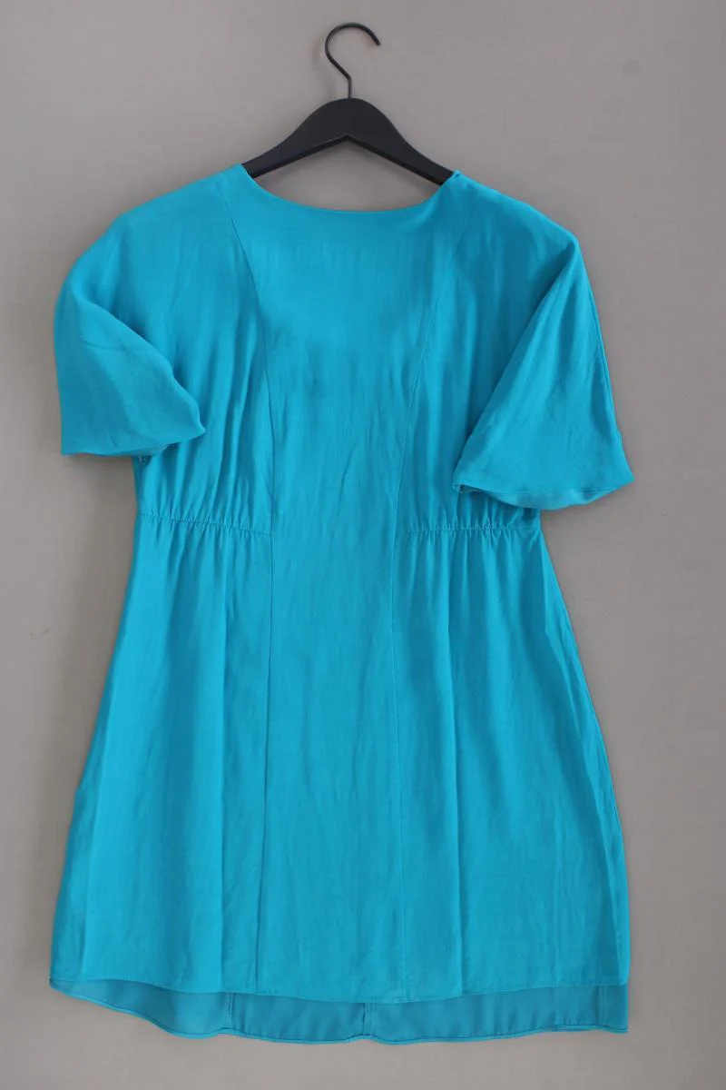 Boden Minikleid Tunika Gr. UK 12 (M) neuwertig Kurzarm türkis aus Viskose - Image 3