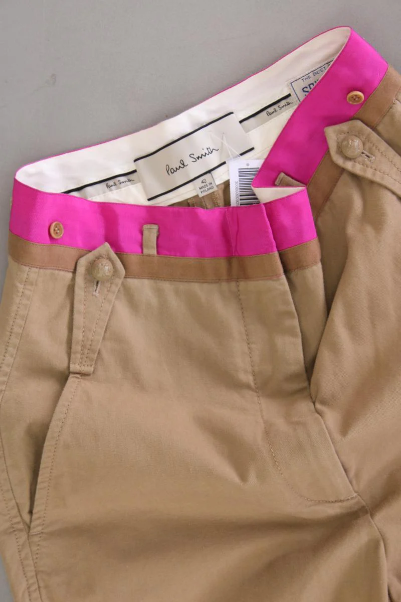 Paul Smith Hose Gr. IT 42 (S) braun aus Baumwolle - Image 2
