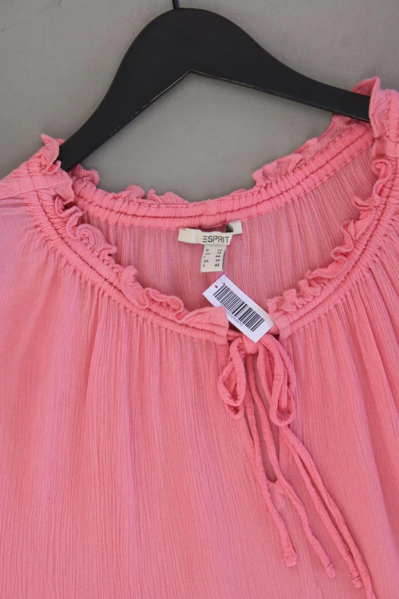 Esprit Kurzarmbluse Gr. 40 rosa aus Viskose - Image 2