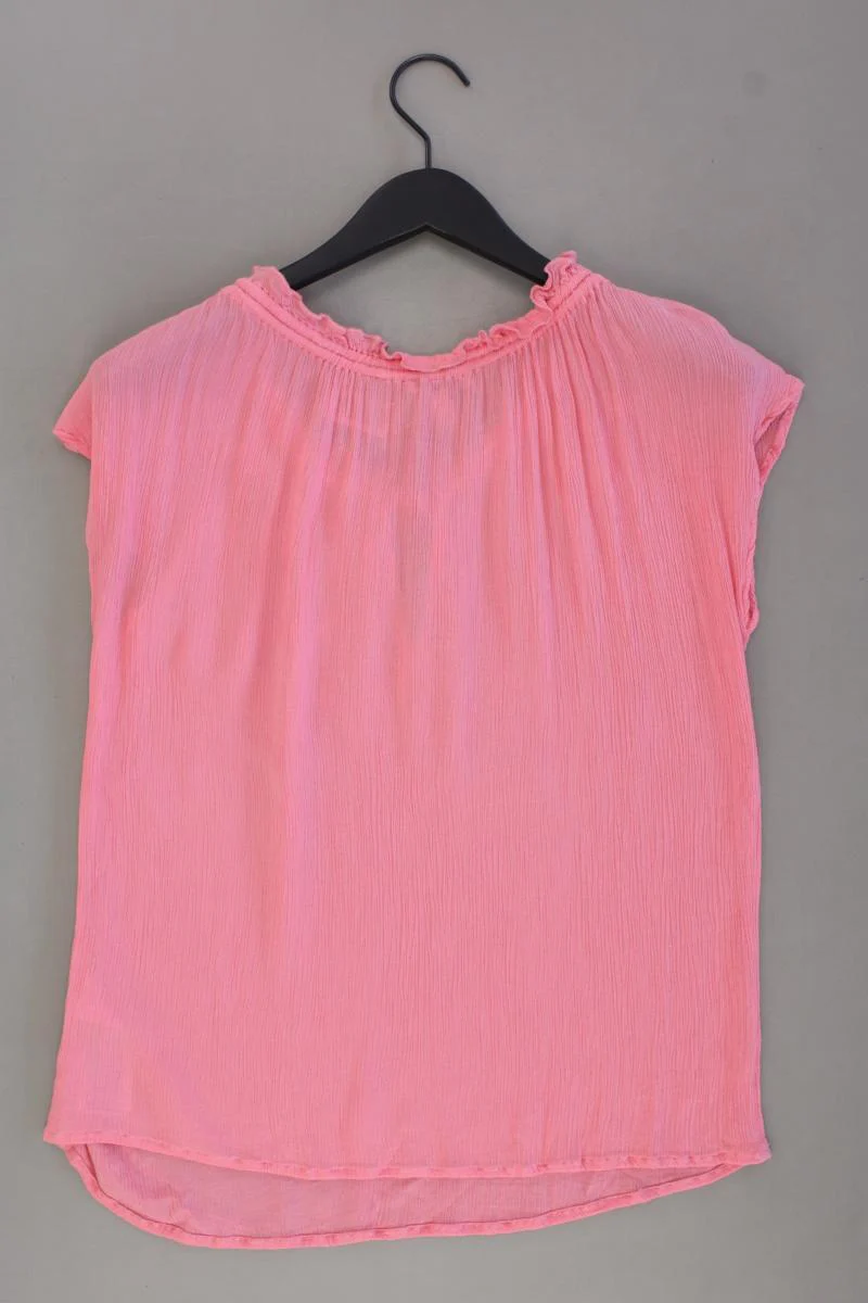 Esprit Kurzarmbluse Gr. 40 rosa aus Viskose - Image 3