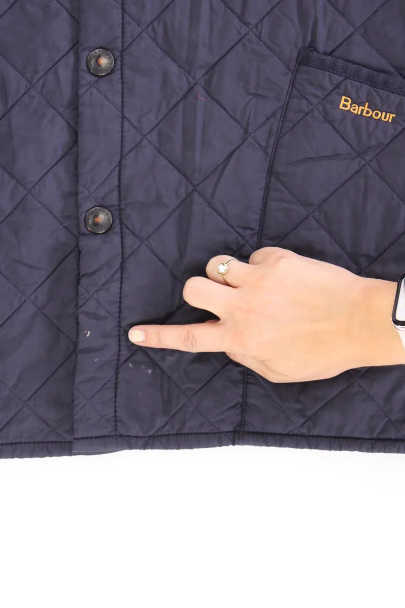 Barbour Liddesdale Steppjacke für Herren Gr. L blau aus Polyamid - Image 3
