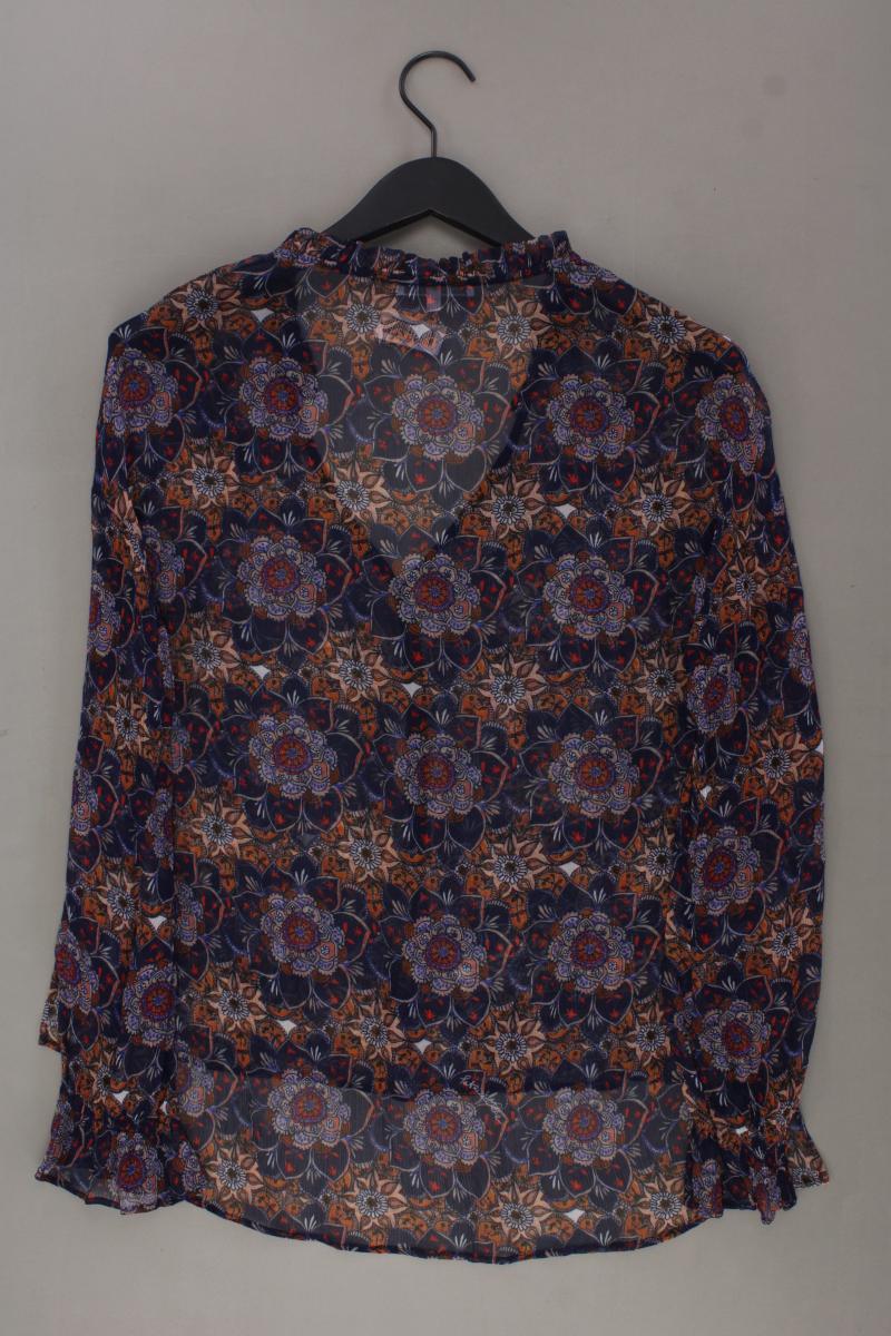 Patrizia Pepe Langarmbluse Gr. 42 mit Blumenmuster mehrfarbig aus Viskose - Image 3