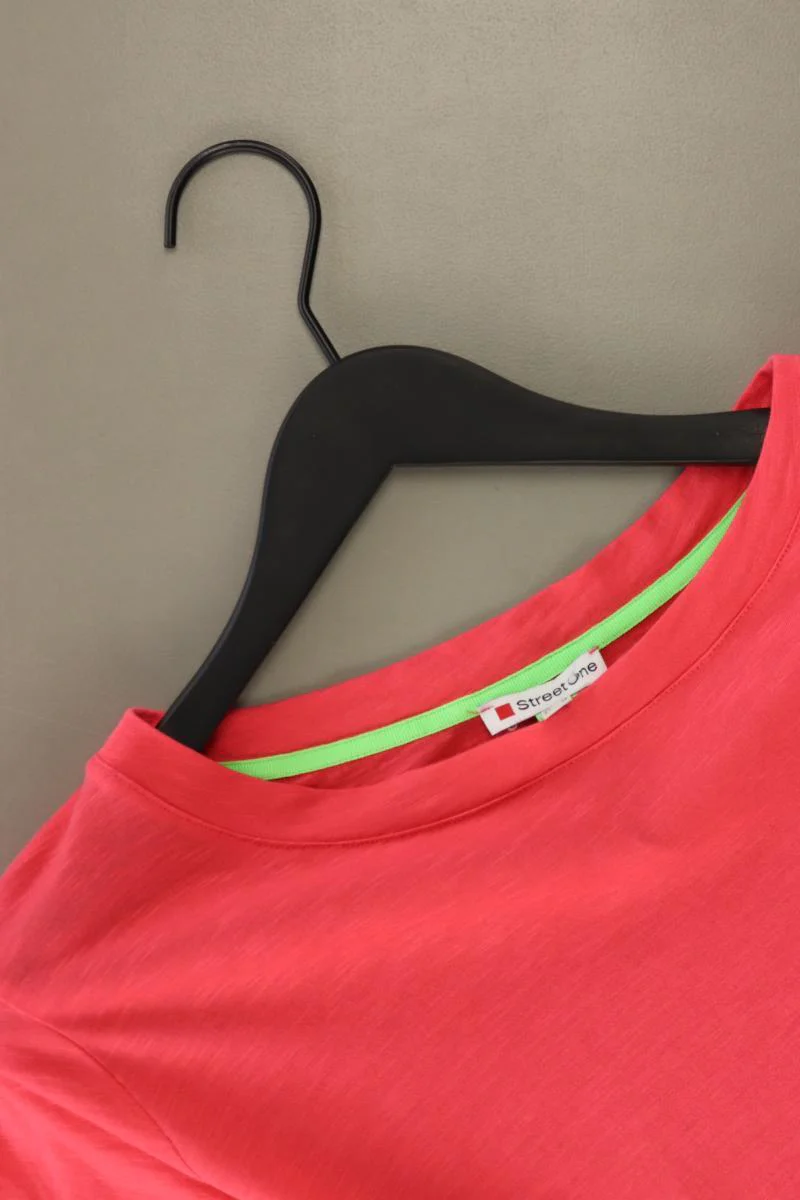 Street One T-Shirt Gr. 44 Kurzarm rosa aus Baumwolle - Image 3
