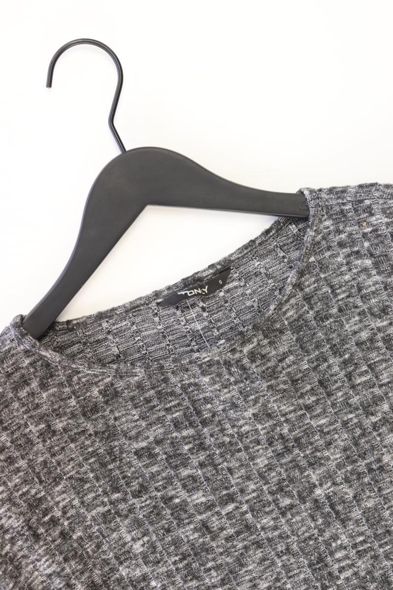 Only Oversize-Shirt Gr. S 3/4 Ärmel grau aus Polyester - Image 3
