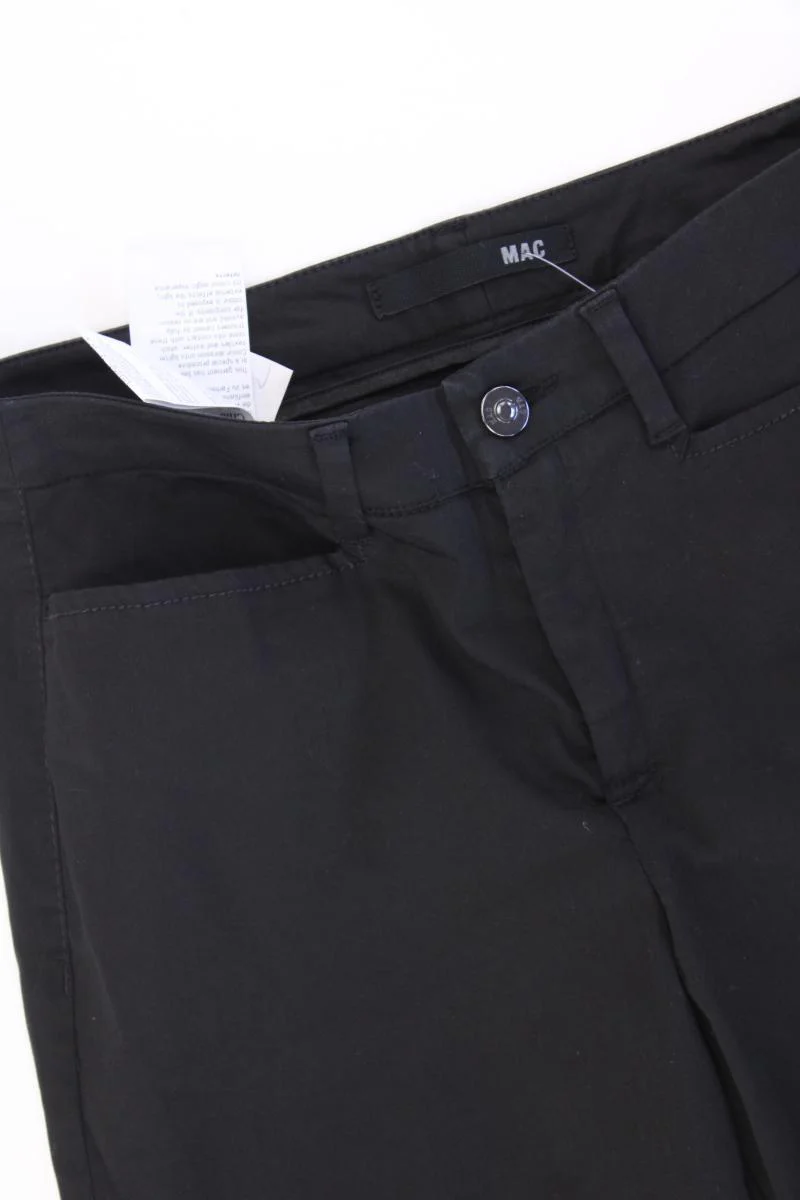 MAC Hose Gr. 36/L28 schwarz aus Baumwolle - Image 2