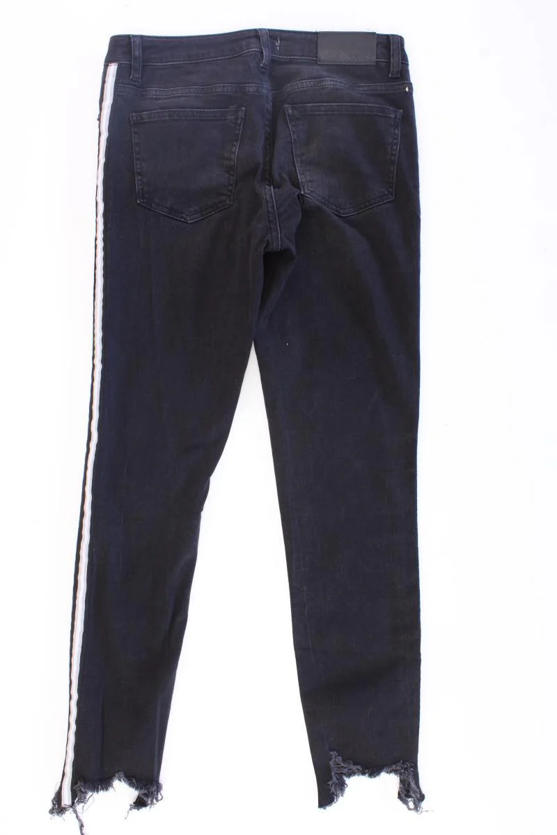 NA-KD High Rise Skinny Side Details Jeans Gr. 36 grau aus Baumwolle - Image 3