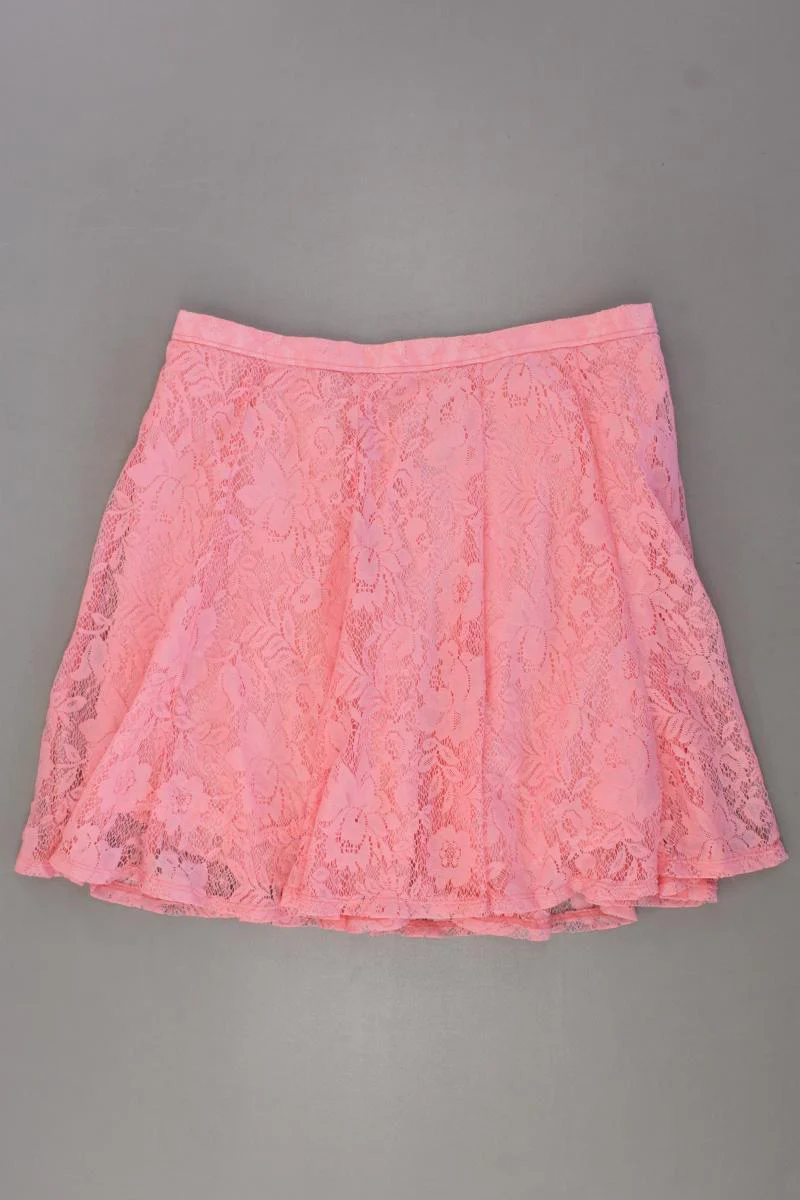 Hollister Spitzenrock Gr. M neuwertig rosa aus Nylon