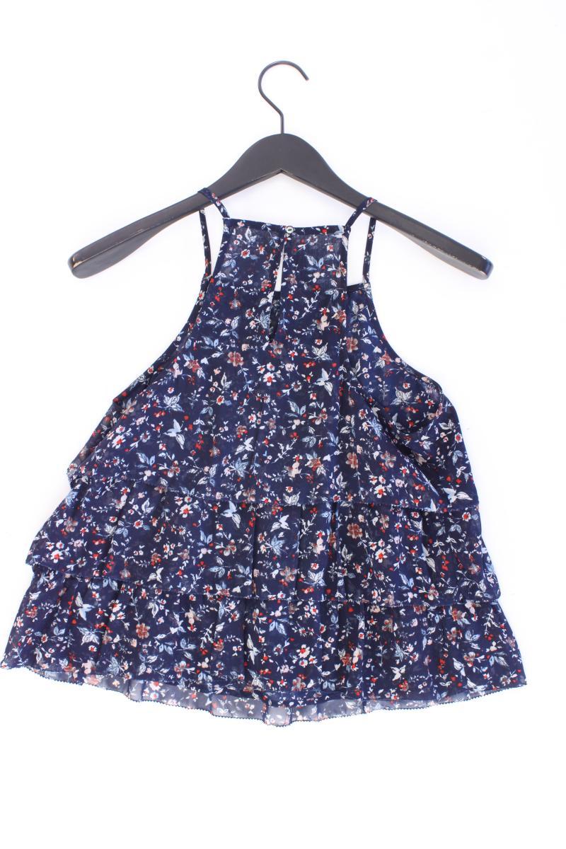 Abercrombie & Fitch Spaghetti-Top Gr. S mit Blumenmuster blau aus Polyester - Image 3