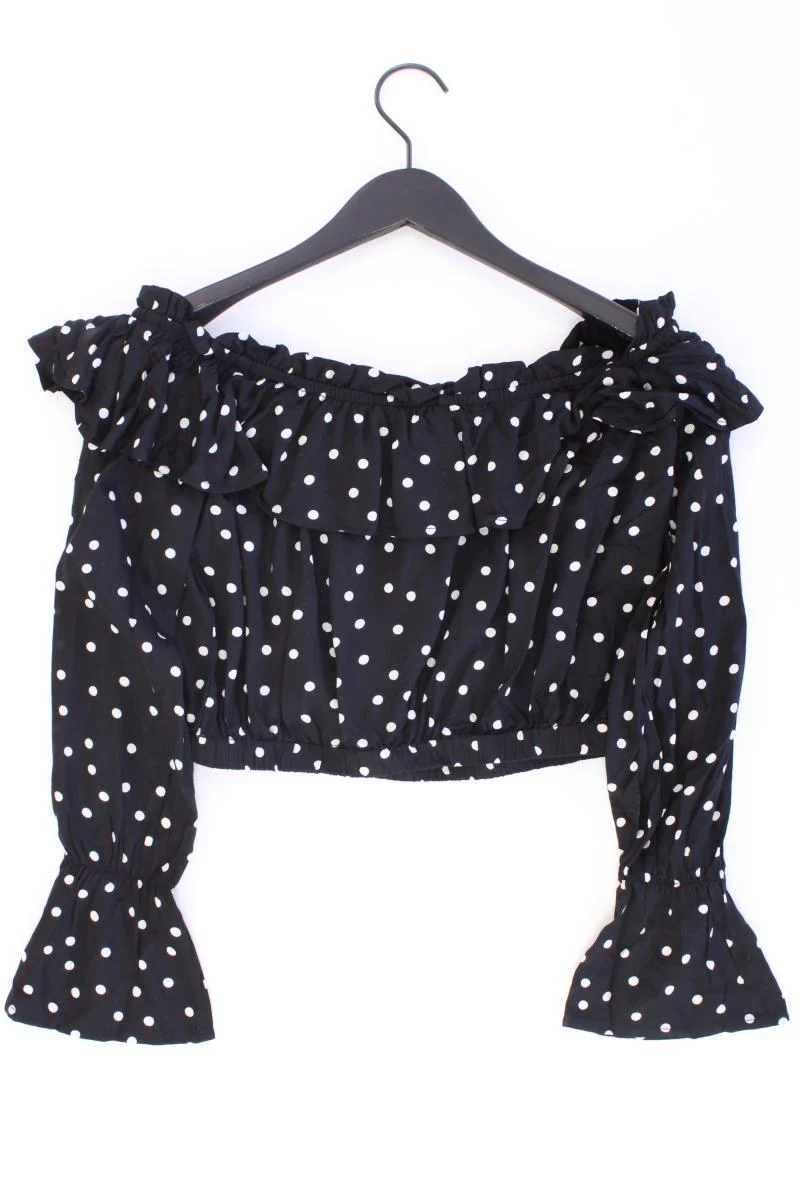 NA-KD x Linn Ahlborg Off Shoulder Flounce Blouse Gr. 38 gepunktet neuwertig - Image 3