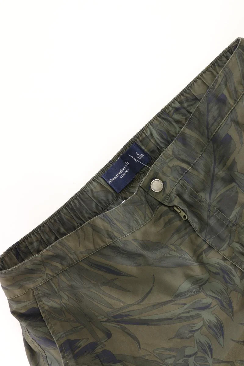 Abercrombie & Fitch Shorts für Herren Gr. L olivgrün aus Polyester - Image 3