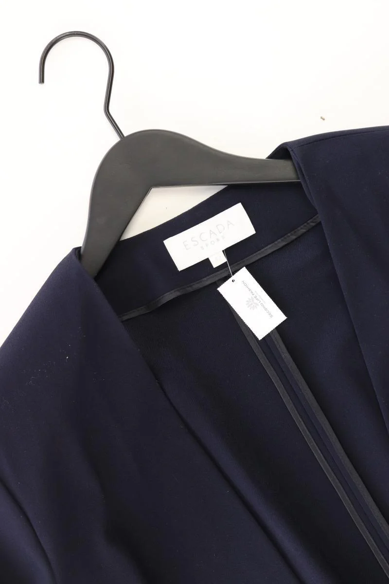 Escada Sport Regular Cardigan Gr. 42 Langarm blau aus Acetat - Image 3