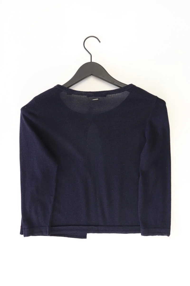 s.Oliver Strickjacke Gr. 36 3/4 Ärmel blau aus Viskose - Image 2