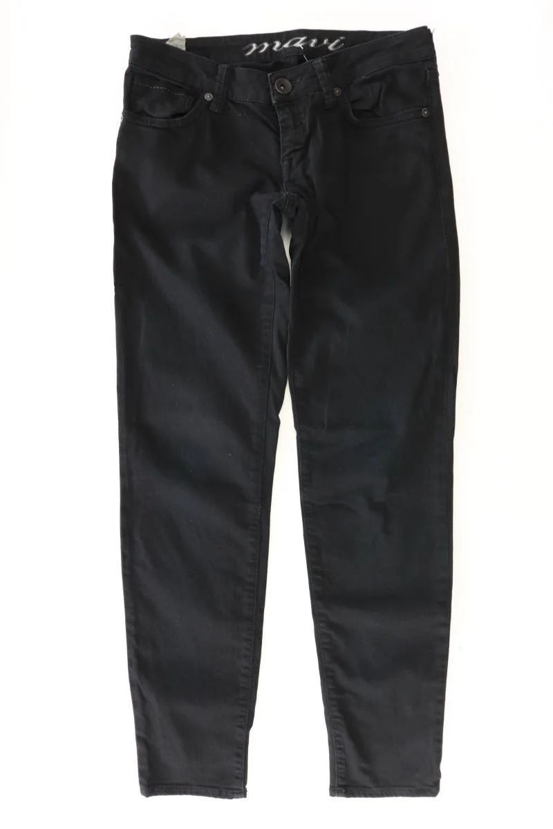 Mavi Straight Jeans Gr. W29/L32 schwarz aus Baumwolle