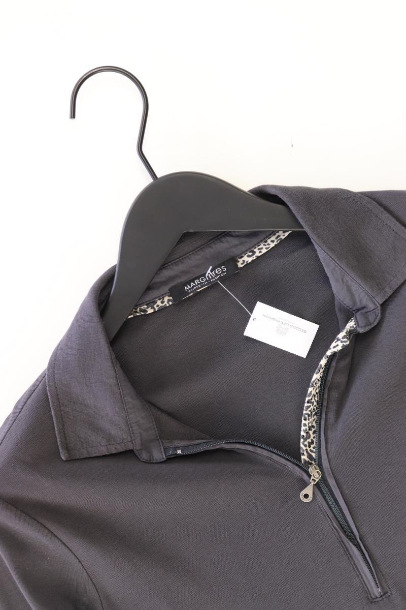 Margittes Longsleeve-Shirt Gr. 38 Langarm grau aus Baumwolle - Image 3