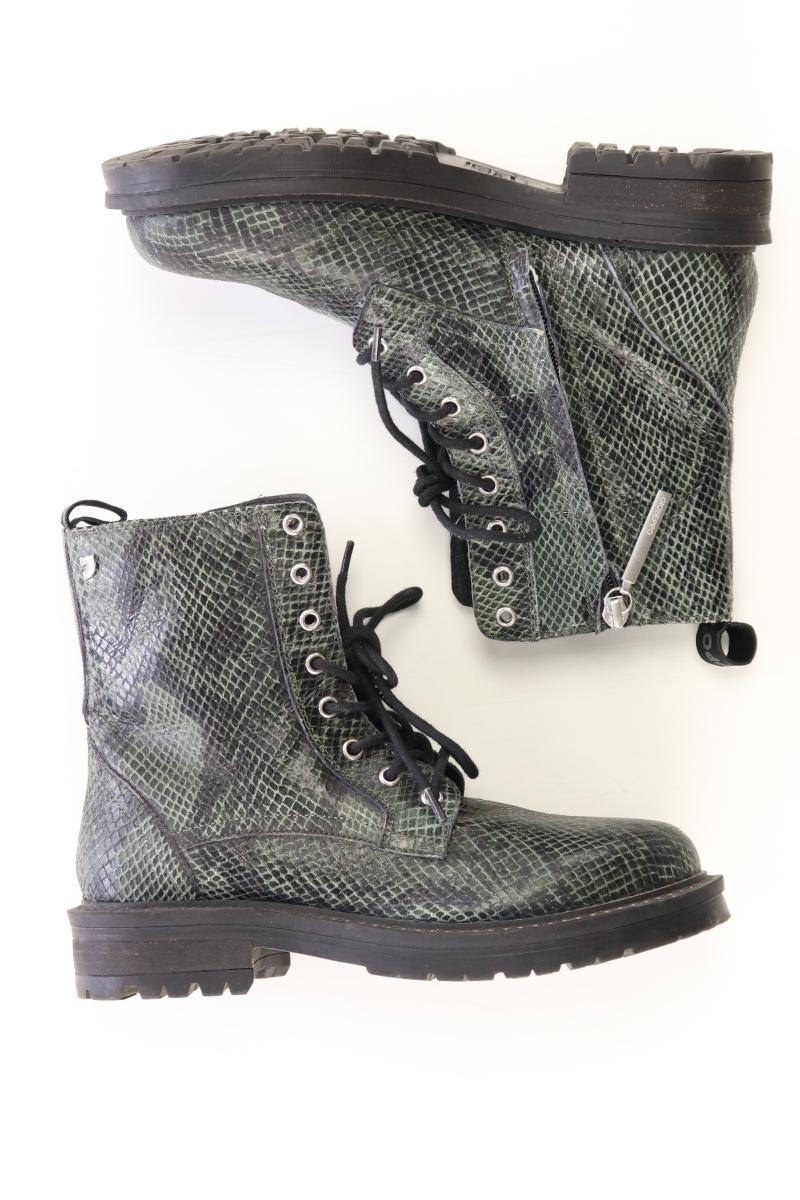 Gioseppo Stiefeletten Gr. 37 grün aus Leder - Image 2