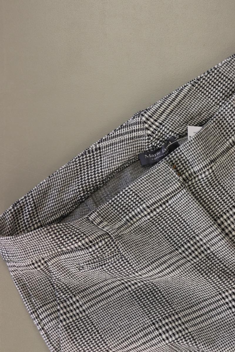 Marie Lund Stoffhose Gr. 42 hahnentritt grau aus Viskose - Image 3
