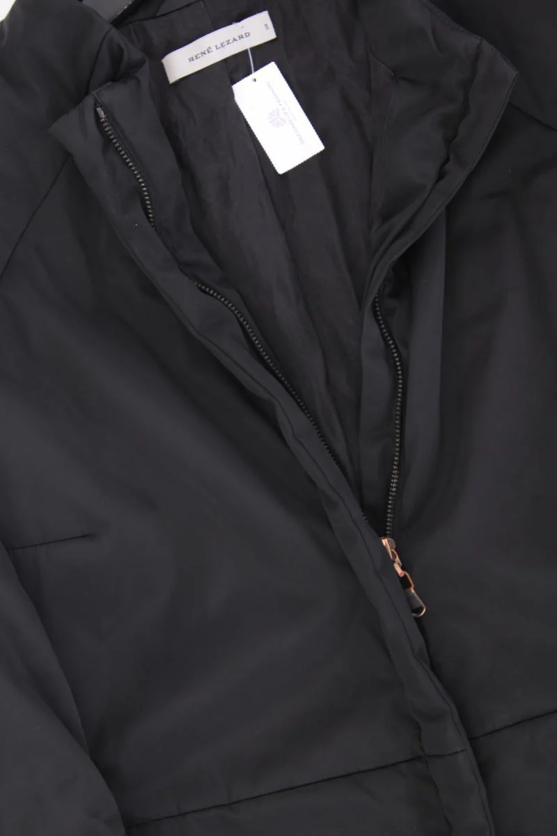 René Lezard Classic Mantel Gr. 38 Vintage schwarz aus Polyester - Image 2