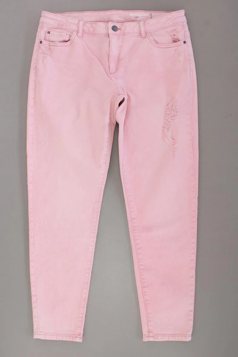 edc by Esprit Skinny Jeans Gr. 42 neuwertig rosa aus Baumwolle