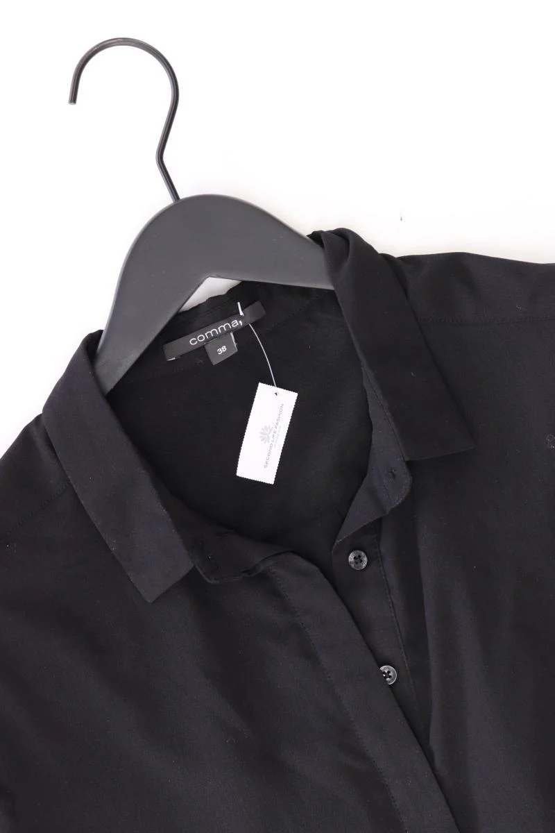 comma, Langarmbluse Gr. 38 schwarz aus Polyester - Image 3