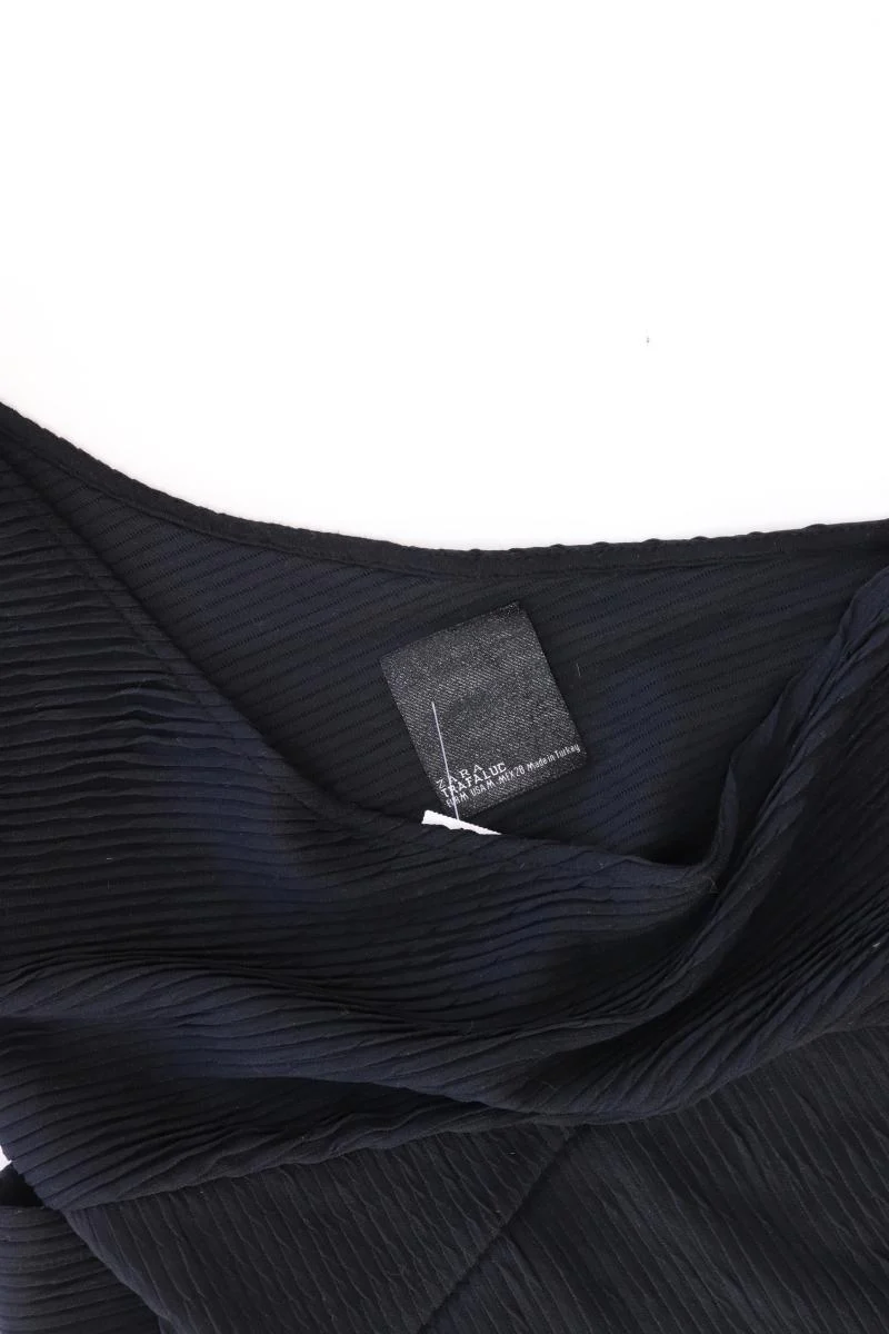 Zara One-Shoulder-Kleid Gr. M Kurzarm schwarz aus Polyester - Image 3