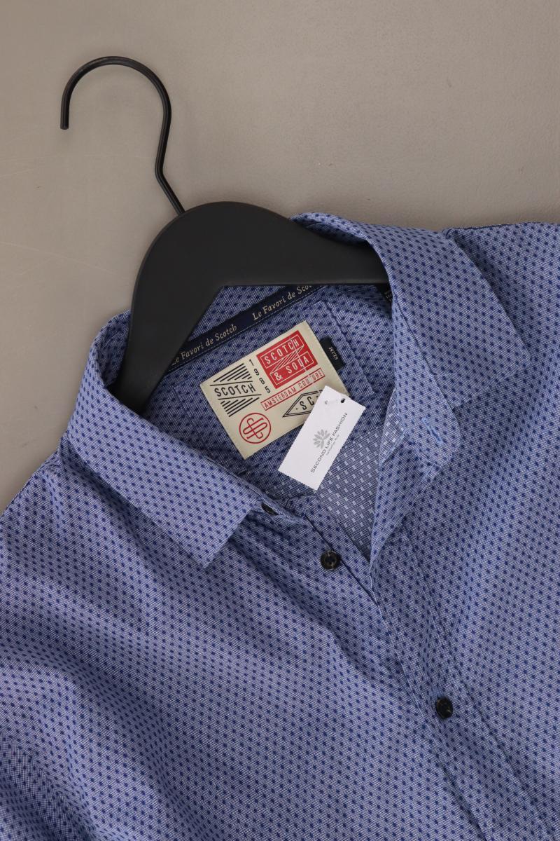 Scotch & Soda Langarmhemd für Herren Gr. L blau aus Baumwolle - Image 3