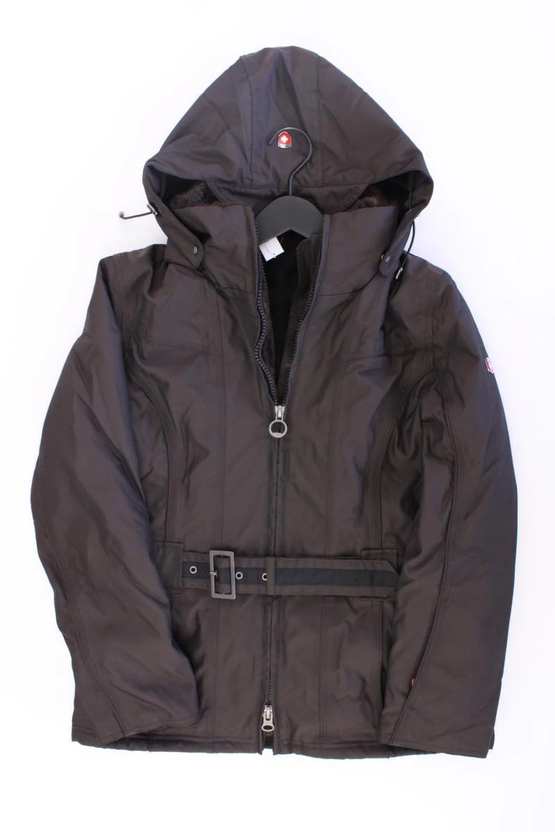 Wellensteyn Jacke Modell Zermatt Gr. S mit Gürtel braun aus Polyamid