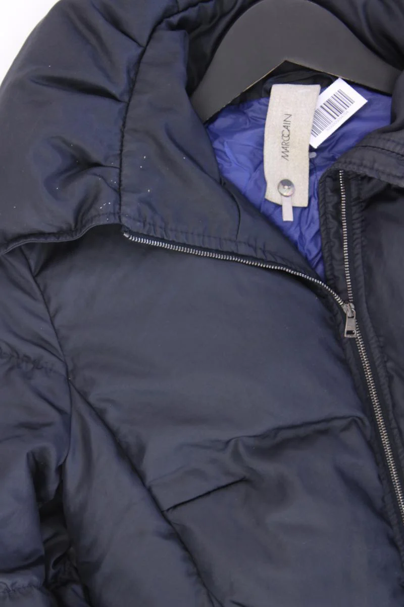 Marc Cain Winterjacke Gr. 38 blau aus Nylon - Image 2
