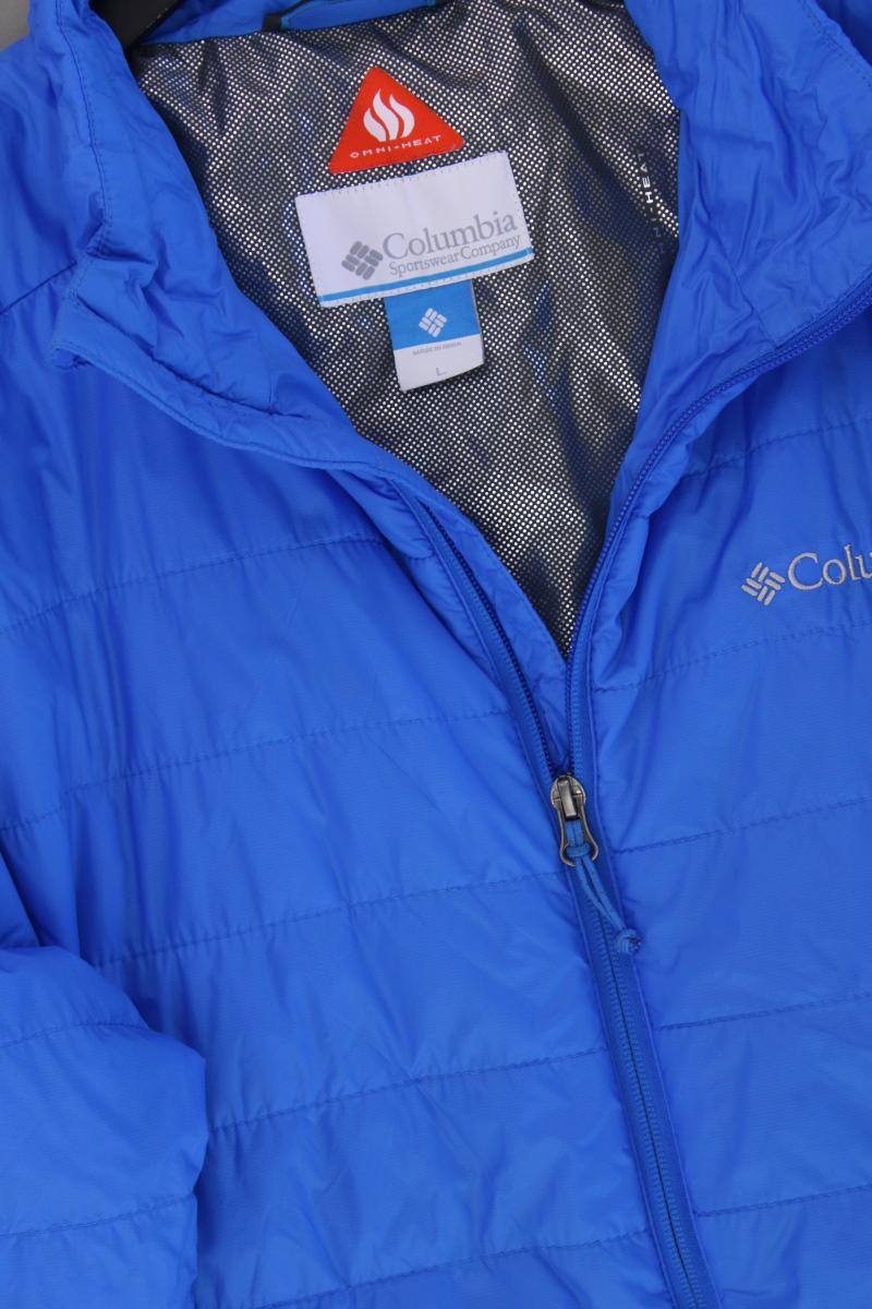 Columbia Lange Jacke für Herren Gr. L blau aus Nylon - Image 2