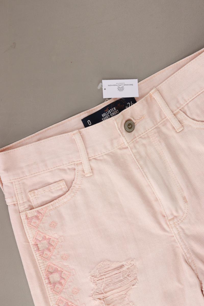 Hollister Hotpants Gr. W24 rosa aus Baumwolle - Image 3
