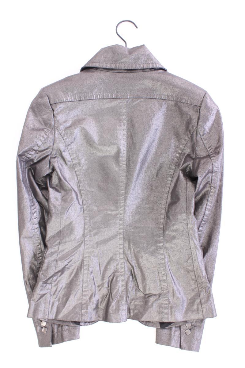 Drykorn Regular Blazer Gr. 36 mit Glitzer silber aus Baumwolle - Image 3