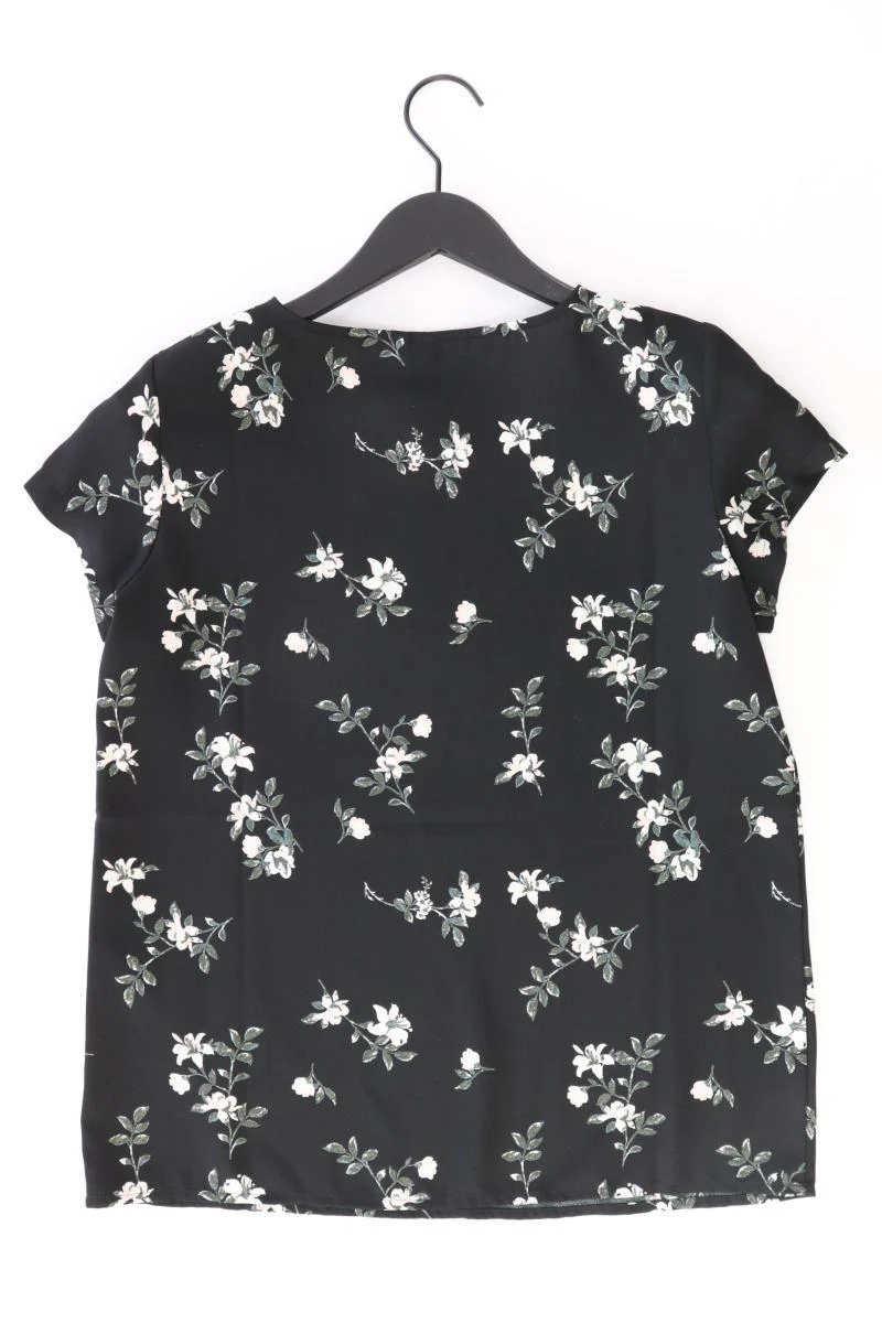 Vero Moda Kurzarmbluse Gr. S mit Blumenmuster schwarz aus Polyester - Image 2