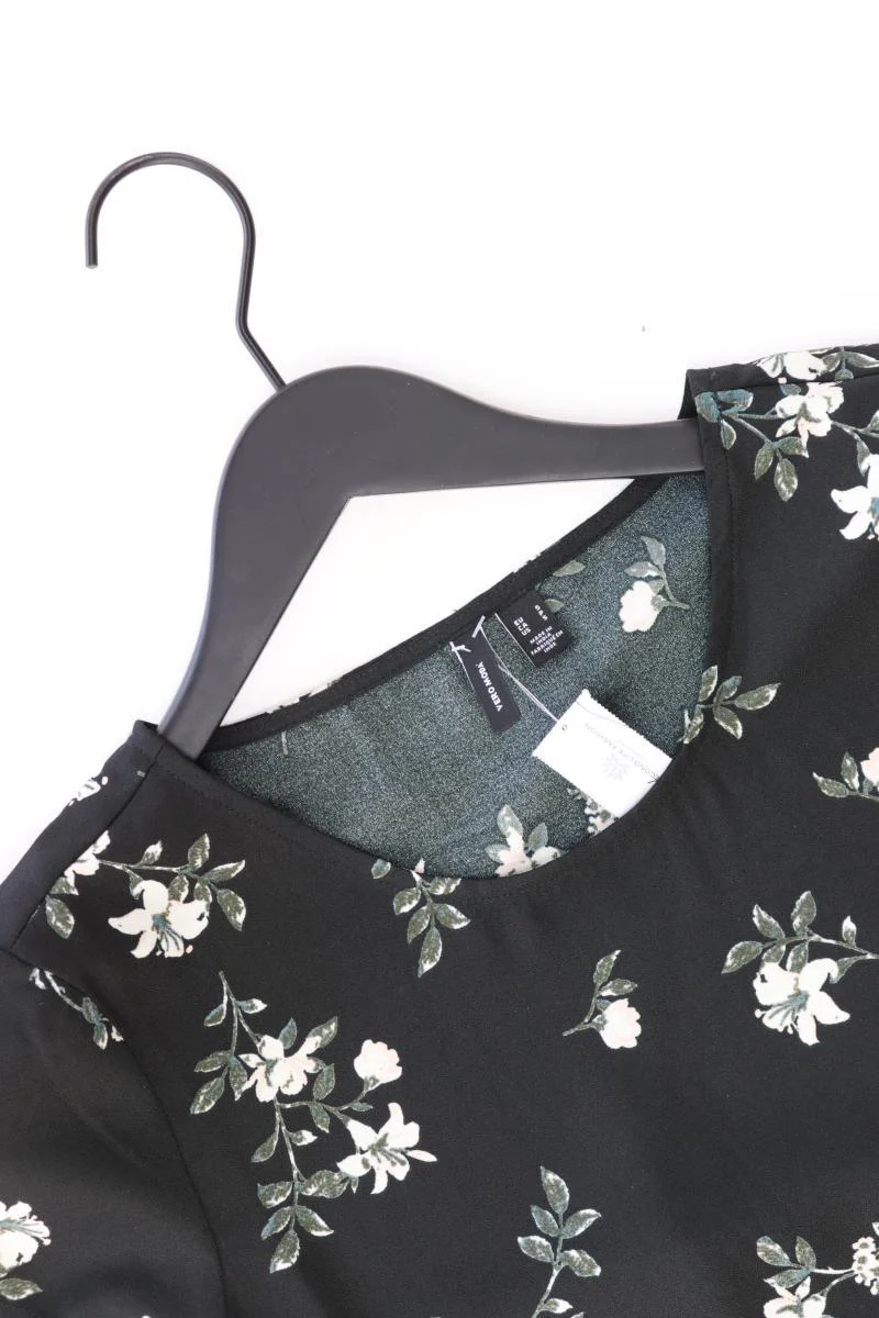 Vero Moda Kurzarmbluse Gr. S mit Blumenmuster schwarz aus Polyester - Image 3