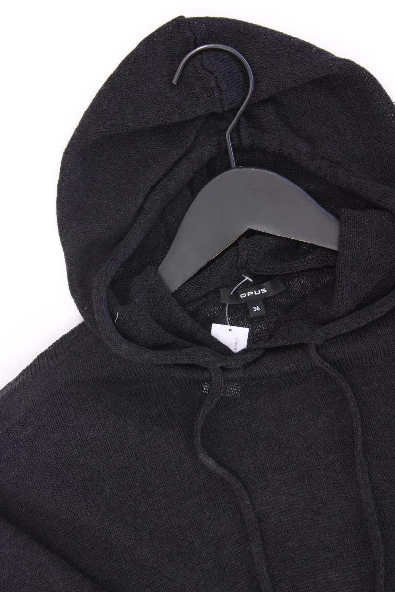 Opus Kapuzenshirt Gr. 36 neuwertig Kurzarm schwarz - Image 2