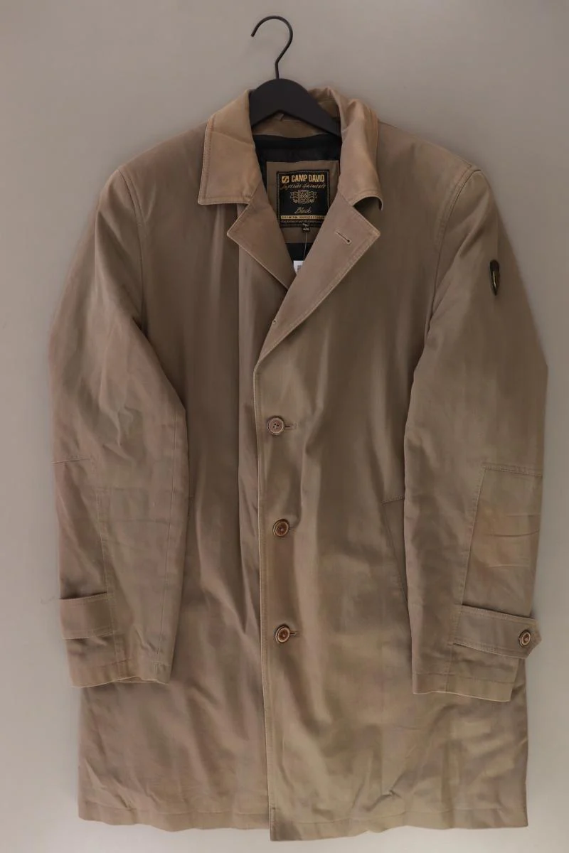 Camp David Regular Mantel für Herren Gr. 48 braun