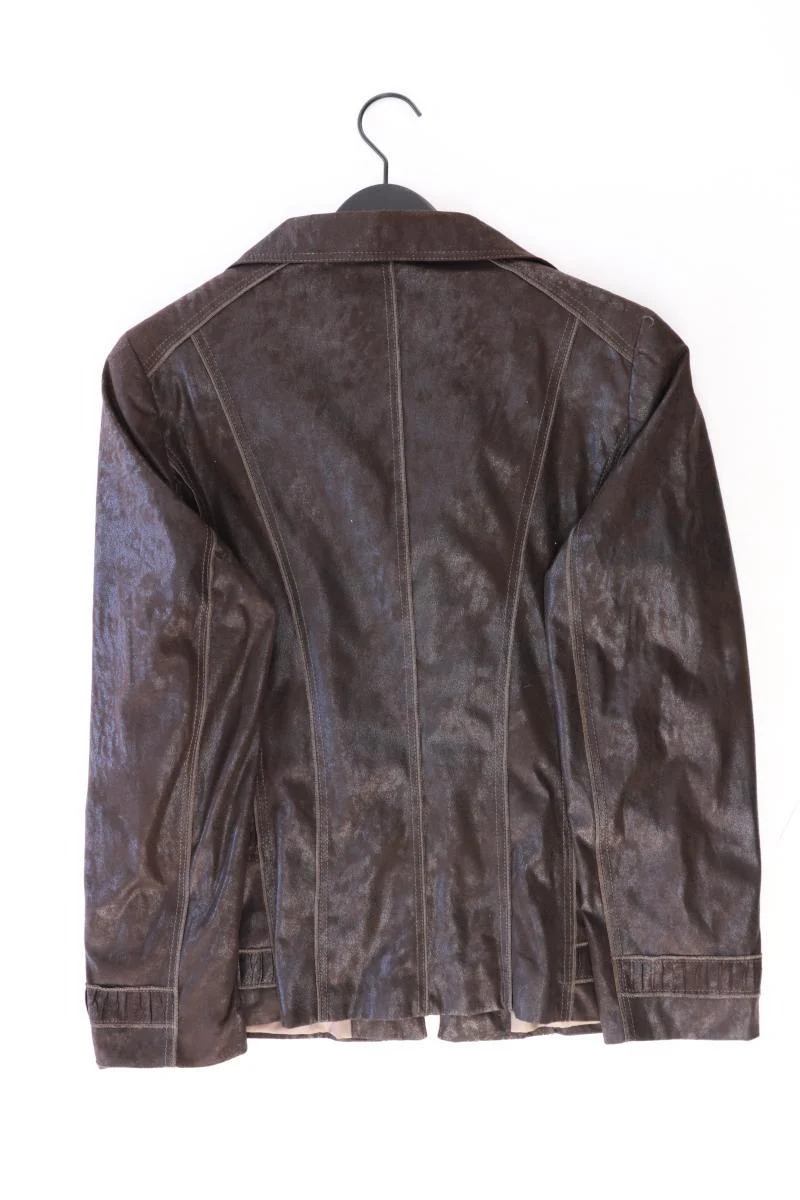 Gelco Lange Jacke Gr. 44 braun aus Polyester - Image 2