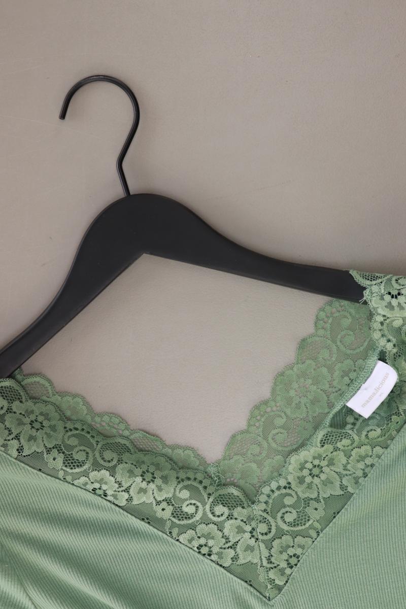 Mama Licious Shirt mit V-Ausschnitt Gr. XL Kurzarm grün - Image 3