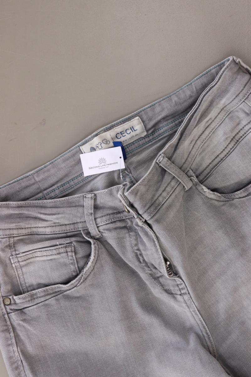 Cecil Skinny Jeans Gr. W29 grau aus Baumwolle - Image 3