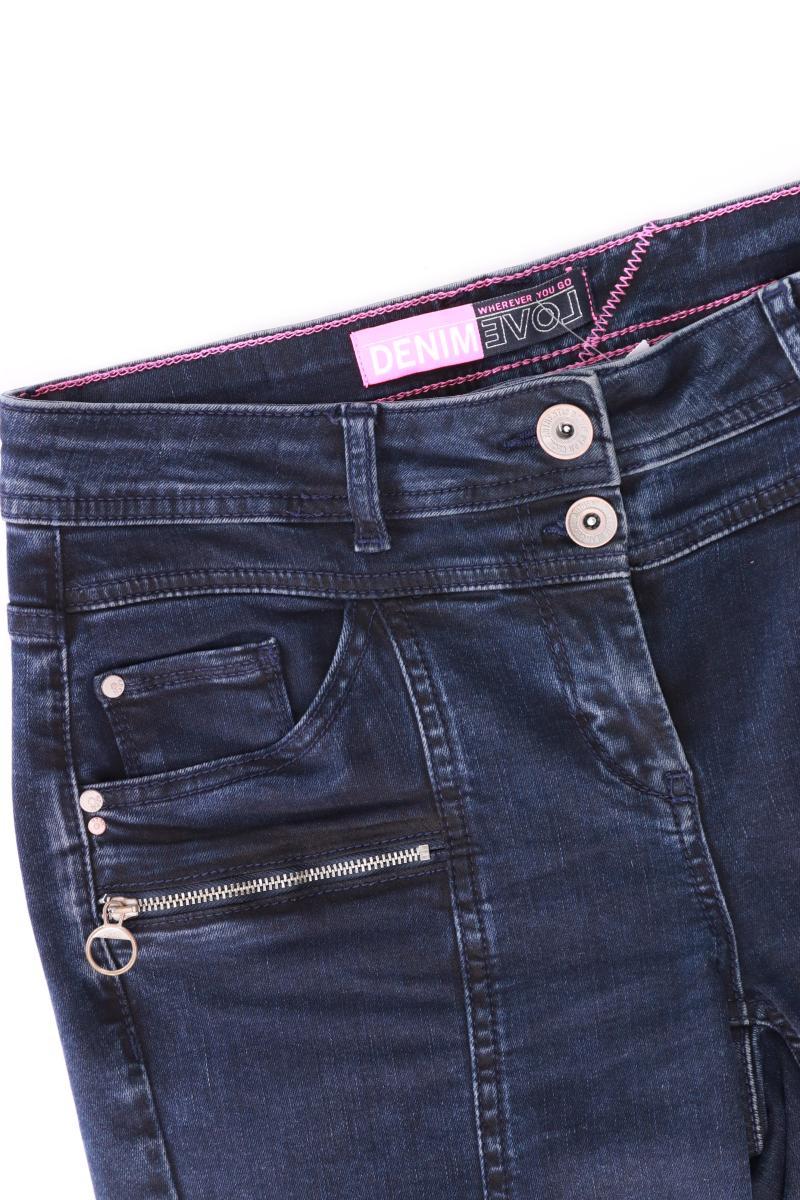 Cecil Straight Jeans Gr. W28 neuwertig blau aus Baumwolle - Image 3