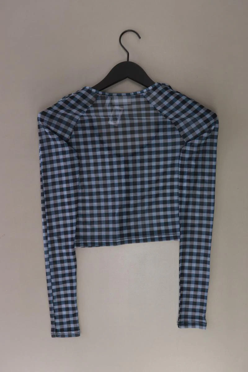Weekday Karobluse Gr. XS kariert Langarm blau aus Polyester - Image 2